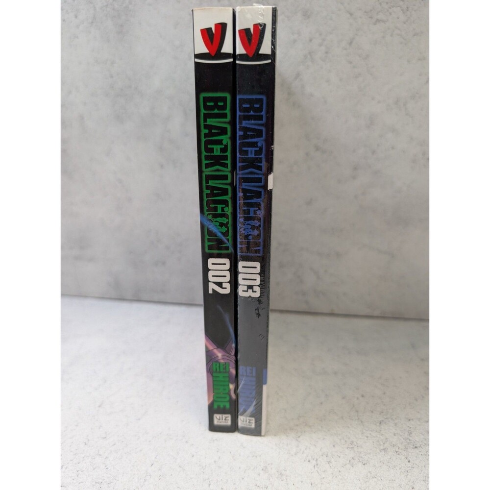 Black Lagoon Manga Vol 2 & 3 Lot Viz Media Rei Hiroe English Vol 3 Sealed